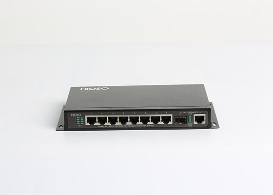 การรับรอง CCC 8FE 2 1000M พอร์ต SFP DC12V Gigabit Ethernet Switch