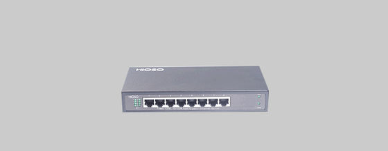 HiOSO 7 100M TP + 1 100M TP Ethernet Access Switch 8 พอร์ตสวิตช์ไฟเบอร์ออปติก