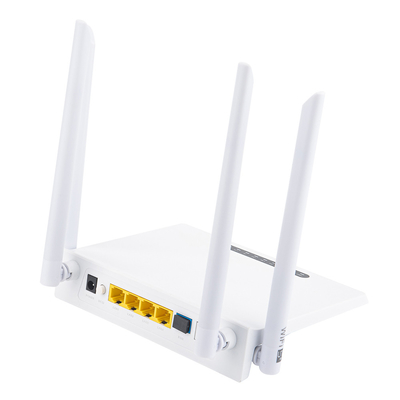 HiOSO Dual Band ONU 4GE WIFI ปลอกพลาสติก XPON ONU สำหรับโซลูชัน FTTH FTTO